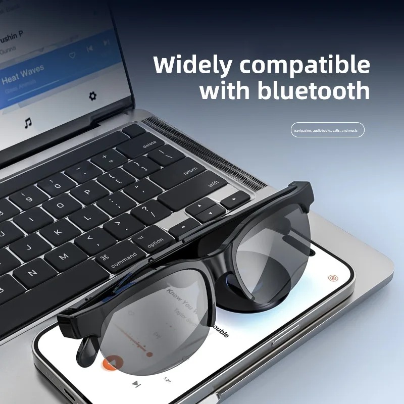 スマートBluetoothメガネ TAC偏光サングラス ワイ - Smart Glasses Lens のレビューと価格