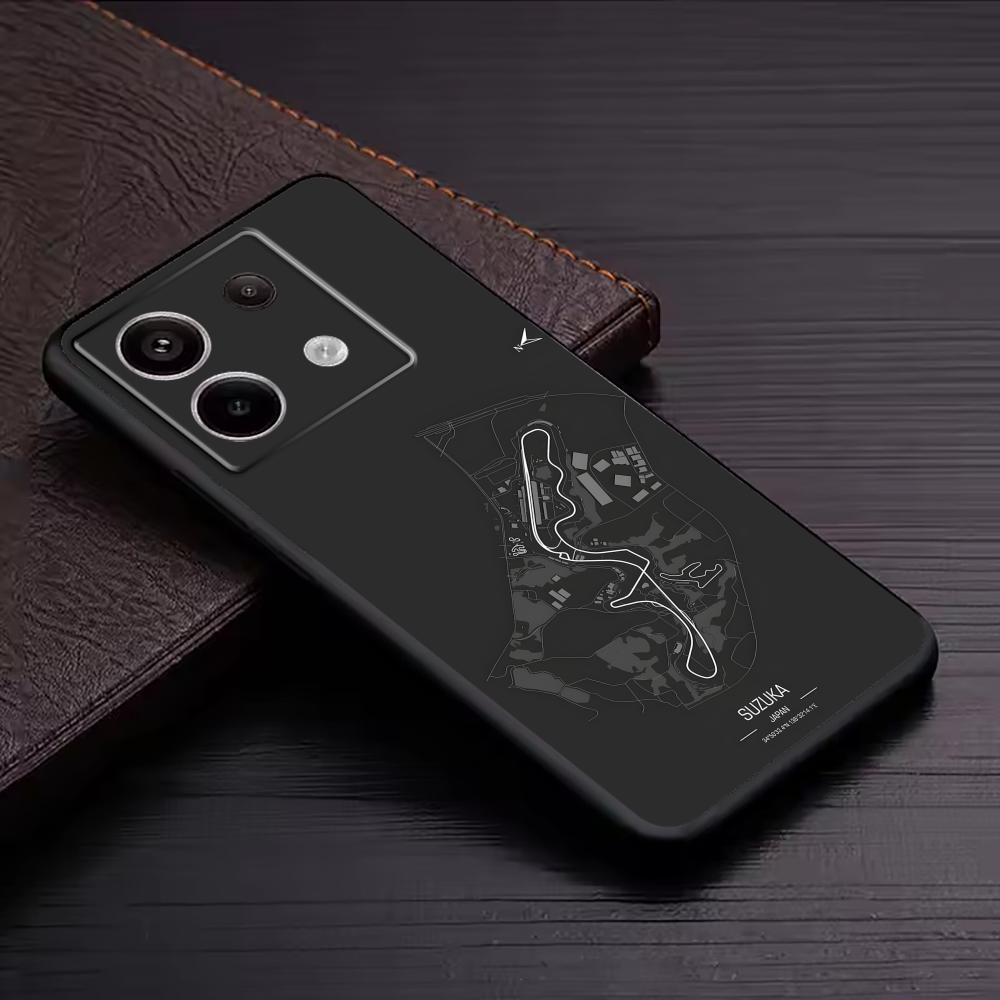 F1 レーストラックプリント Redmi Note 14 1 - Xiaomi Redmi Note 13 のレビューと価格